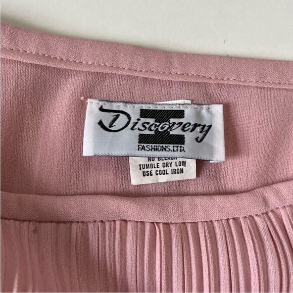 Vintage 70’s Discovery Pleated Dress - Picture 4 of 7